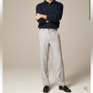 J. Crew Classic-fit linen trouser